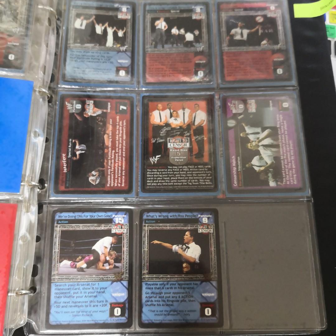 RTC Right to Censor WWE/WWF Raw Deal CCG/TCG New - Starter Deck 