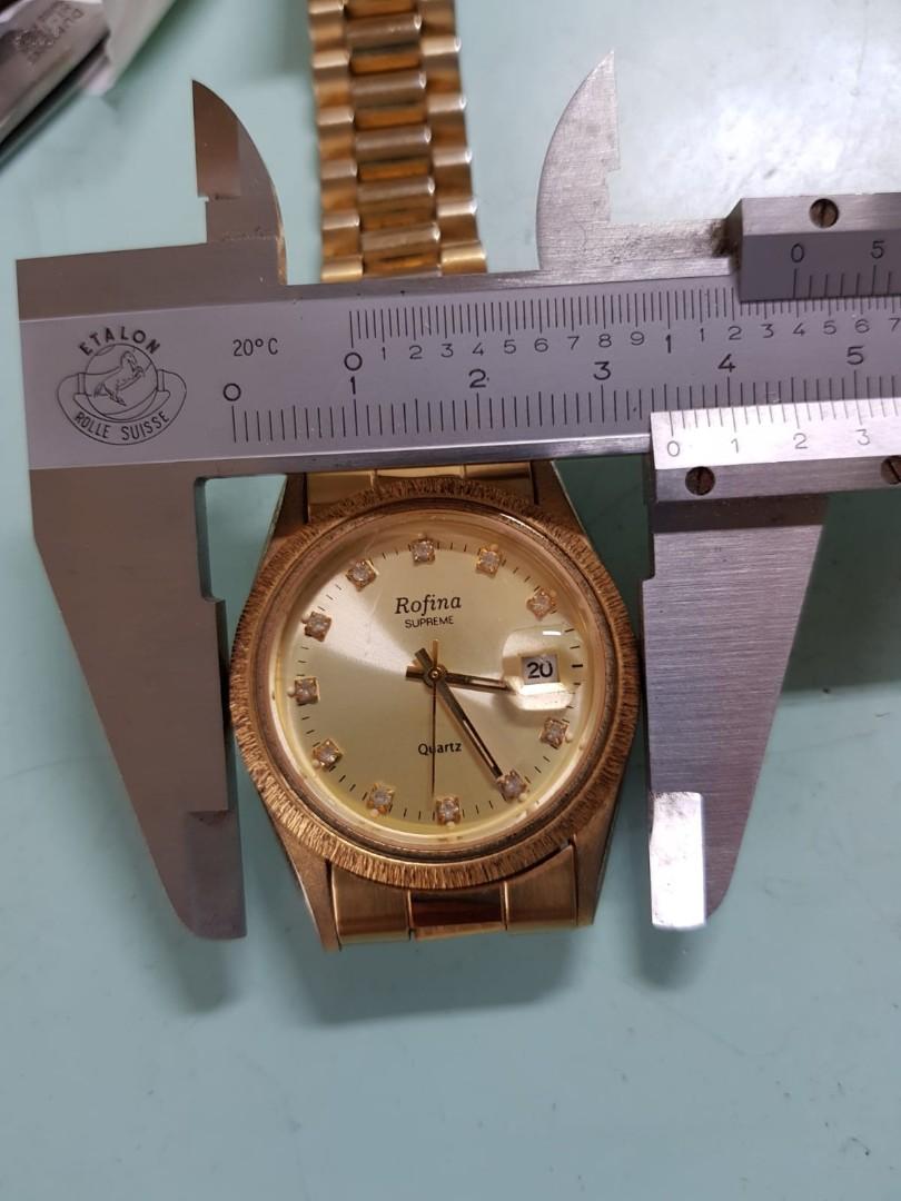 rofina supreme quartz watch