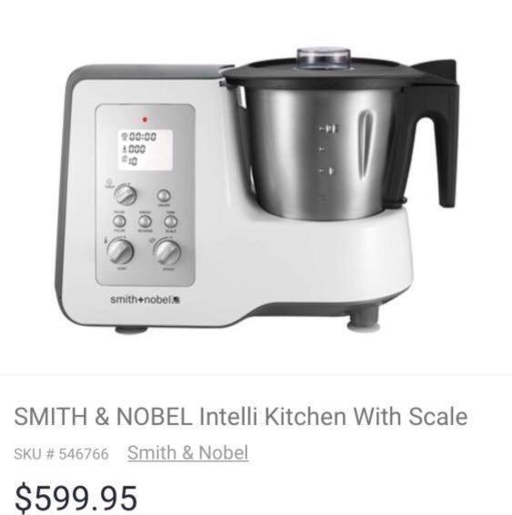 Smith & Nobel Intelli Kitchen Food Processor Cooker Blender with Scale