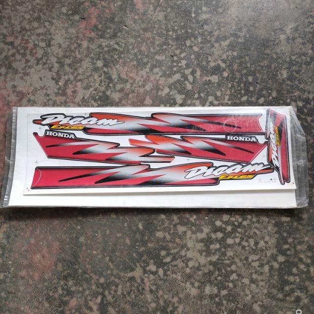 sticker motor ex5