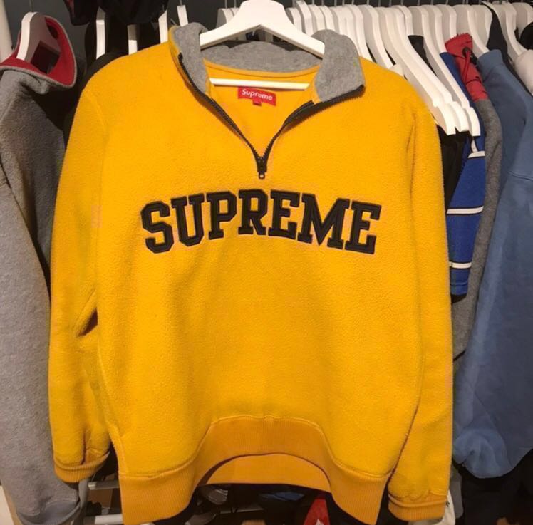 supreme fleece pullover