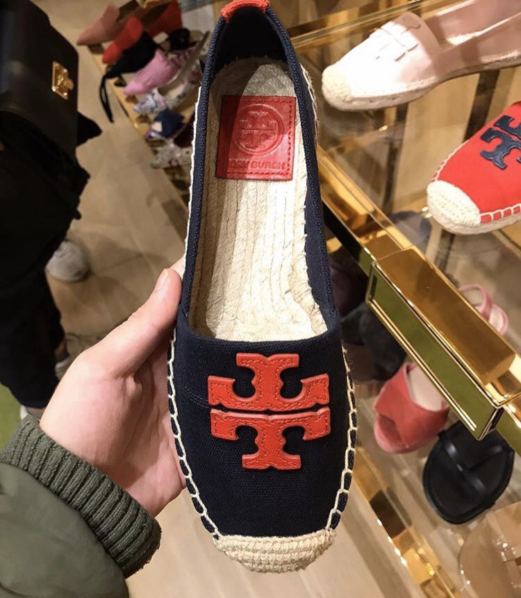 Tory Burch Espadrilles Flat Shoes SIZE  from USA 🇺🇸, Luxury, Sneakers  & Footwear on Carousell