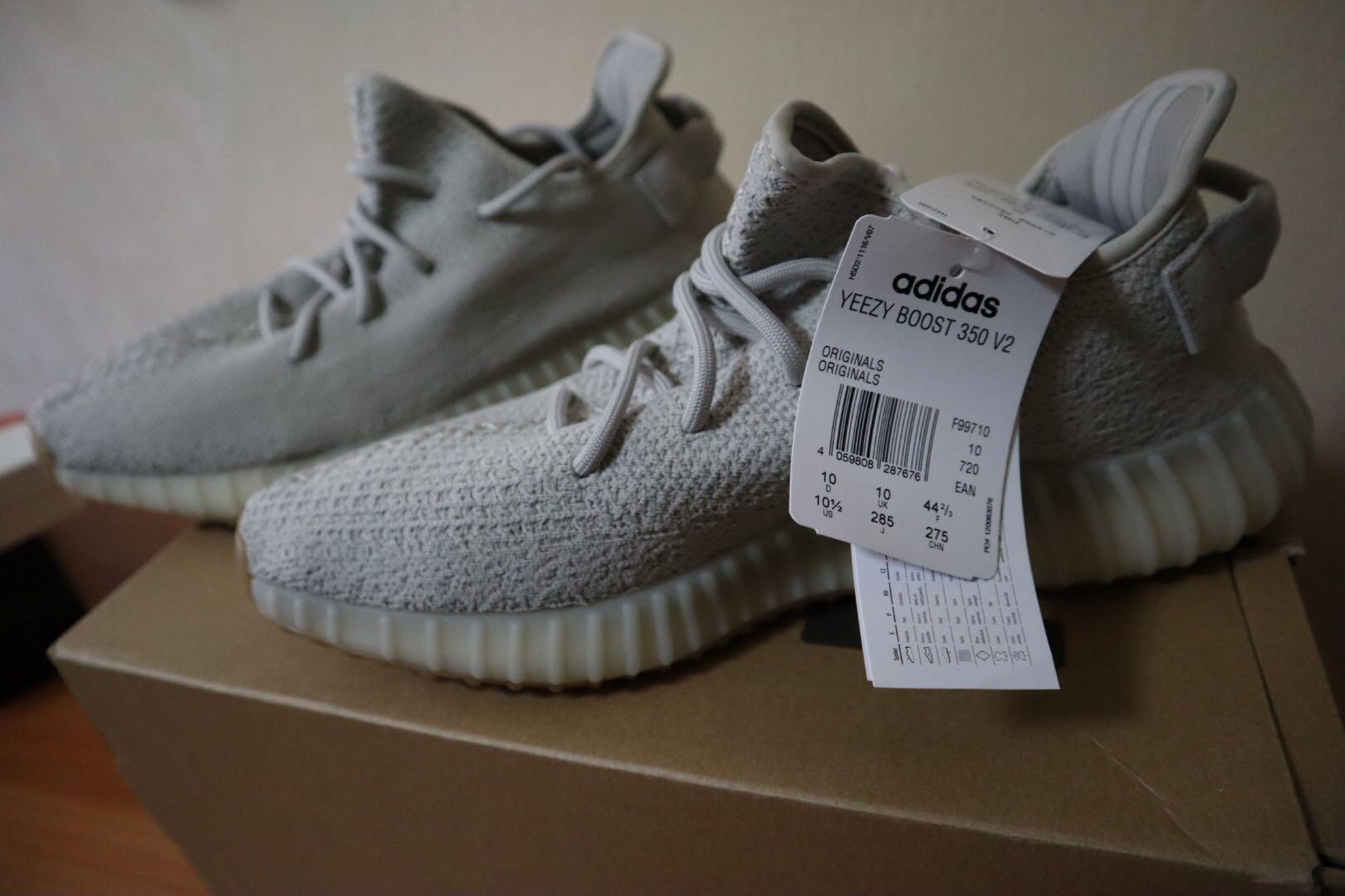 US 10.5 Yeezy Boost 350 V2 Sesame Men s Fashion Footwear