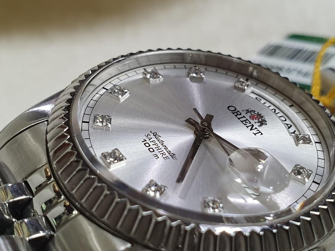 Used ORIENT "President" Classic Automatic Sapphire Watch EV0J003W, Men