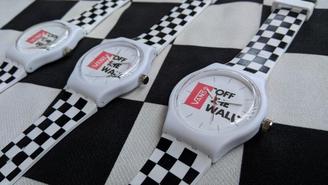 vans watch checkerboard