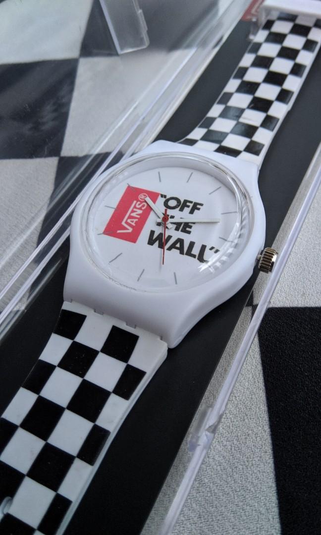 vans watch checkerboard