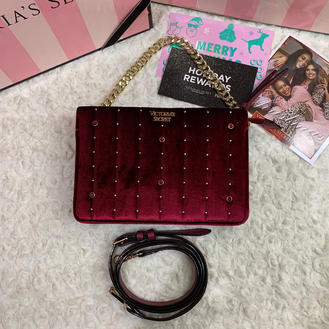 velvet victoria secret bag