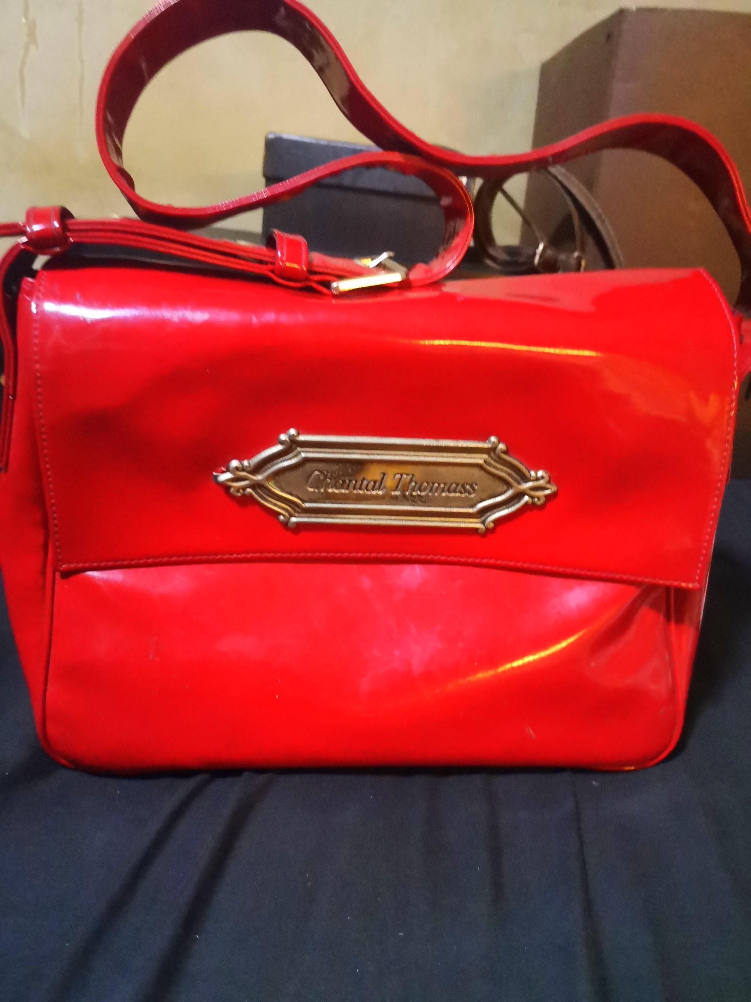Vintage Chantal Thomas (Red), Women's Fashion, Bags & Wallets, Cross ...