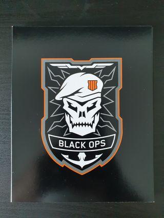 Call of Duty Black Ops Cloth Badge