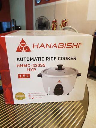 Hanabishi 1.5 liter rice cooker