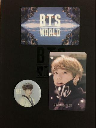 BTS WORLD LIMITED EDITION (Story Card and Magnet ) Set