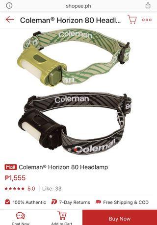 Coleman Horizon 80 Headlamp (BLACK)