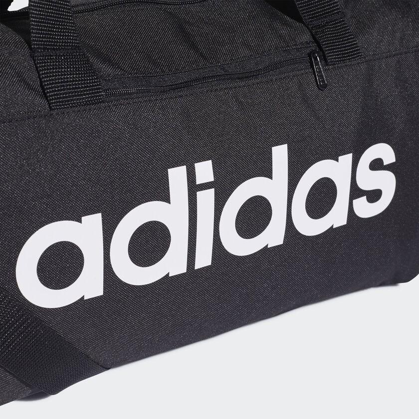 Adidas linear on sale core duffel xs