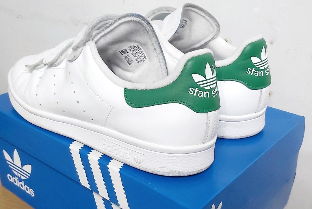 Stan smith store adidas green tab