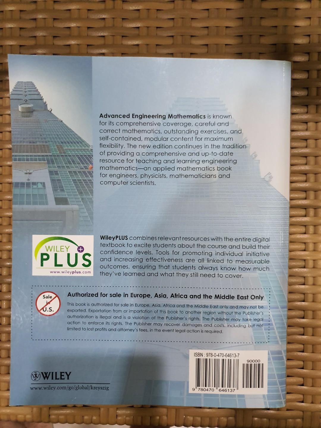 ADVANCED ENGINEERING MATHEMATICS TEXTBOOK visual data 6