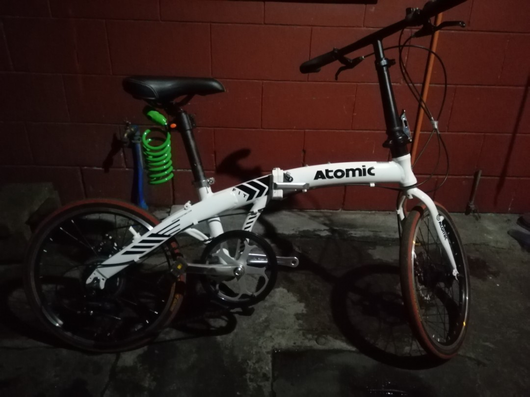 Atomic folding bike price clearance