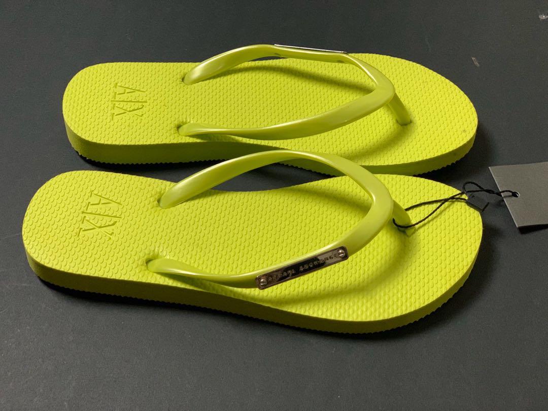Armani exchange flip best sale flops womens