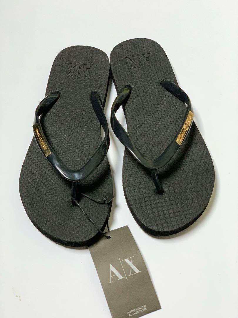 Armani exchange deals flip flops womens