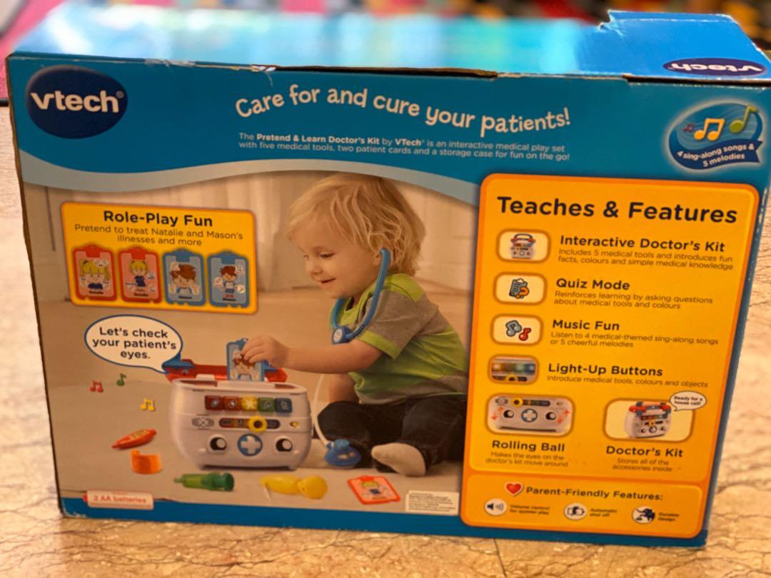 vtech pretend and discover doctor's kit