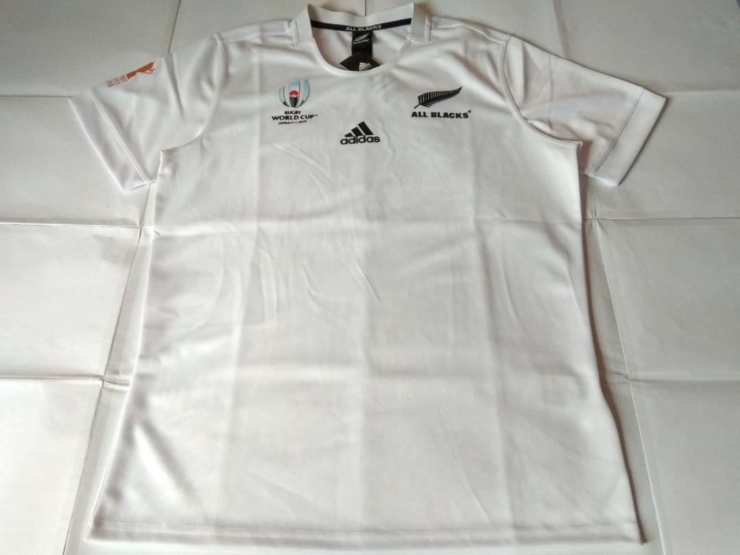 Brand New With Tag New Zealand All Blacks Adidas Y3 2019 Rugby World Cup Away Jersey Sports Sports Apparel On Carousell