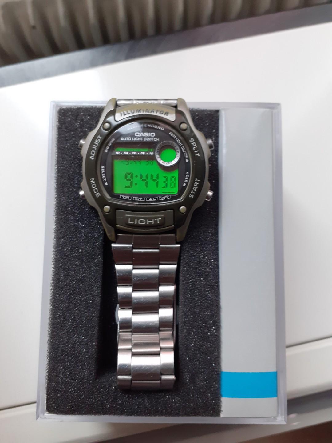 Casio Illuminator Digital Watch (Category: Men's Watches) located in Makati City. Submitted by donjuan_thegreat (Listing ID 269004892, Image 1). Description: Item in very good condition Needs new battery With some scratches on surface of crystal Comes with original box, manual and certificate Purchased in France For pick up in UPS 5 Paranaque or can ship at buyer's expense.