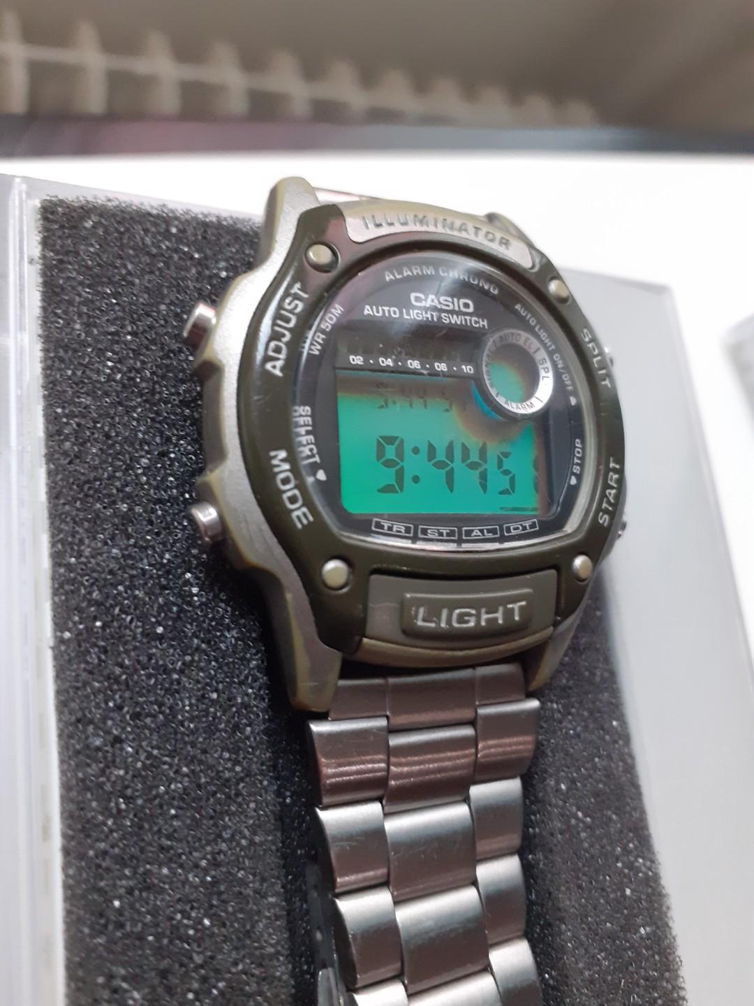 Casio Illuminator Digital Watch (Category: Men's Watches) located in Makati City. Submitted by donjuan_thegreat (Listing ID 269004892, Image 2). Description: Item in very good condition Needs new battery With some scratches on surface of crystal Comes with original box, manual and certificate Purchased in France For pick up in UPS 5 Paranaque or can ship at buyer's expense.