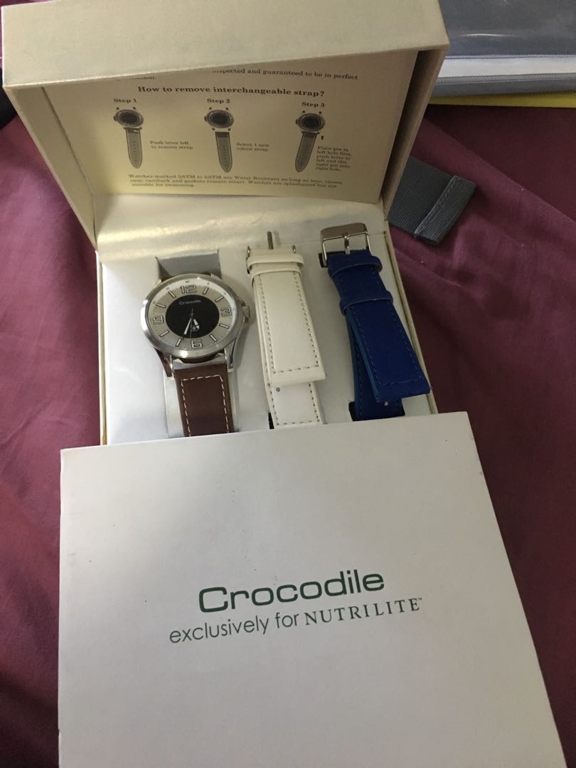 Amway crocodile outlet watch
