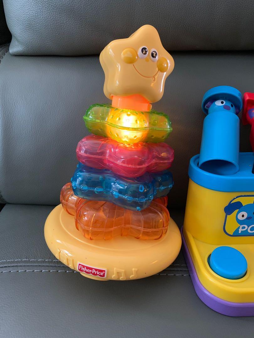 Fisher price little hot sale super star classical stacker