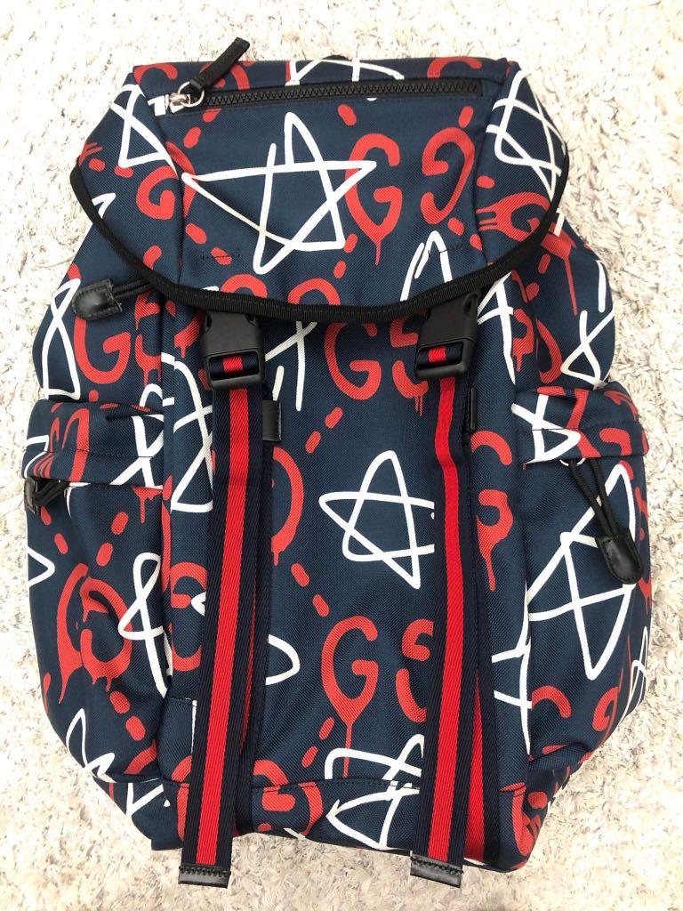Gucci ghost backpack shop