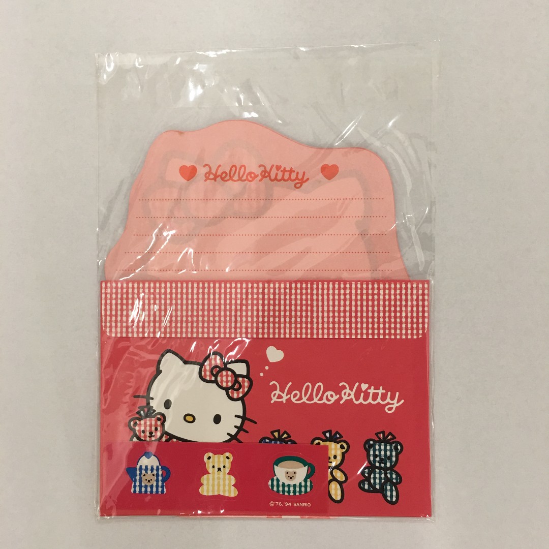 Hello Kitty Stationery (vintage 1990, 1994 Sanrio), Hobbies Toys
