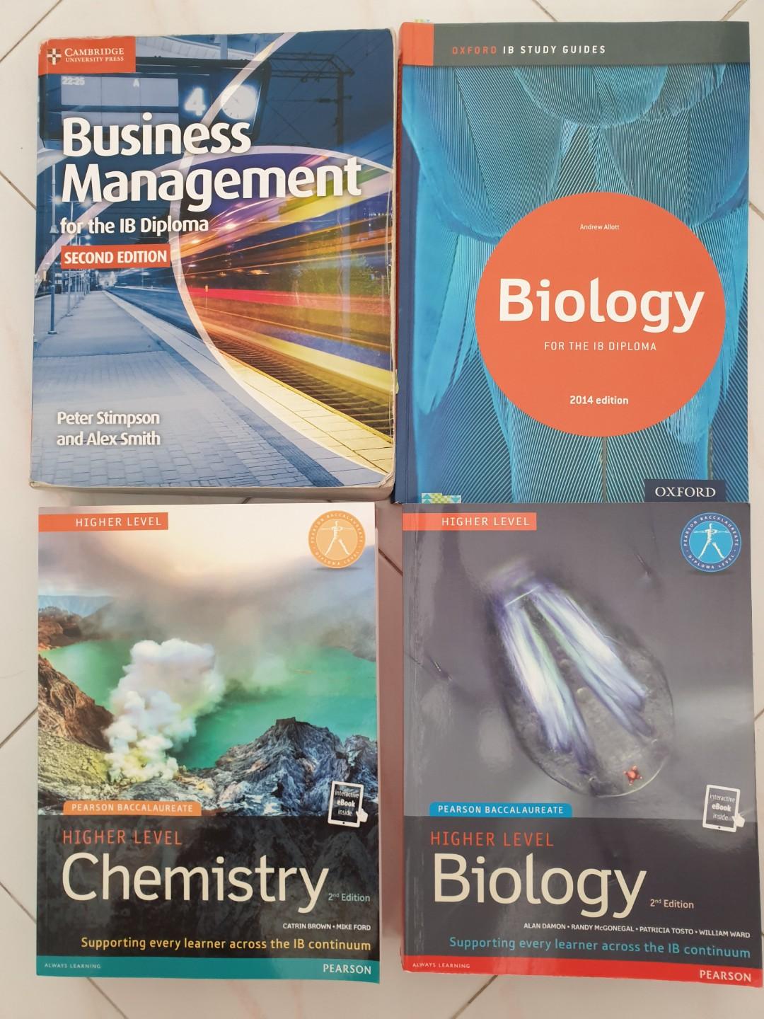Ib Note Books IB textbooks (Higher level), Hobbies & Toys, Books & Magazines ...