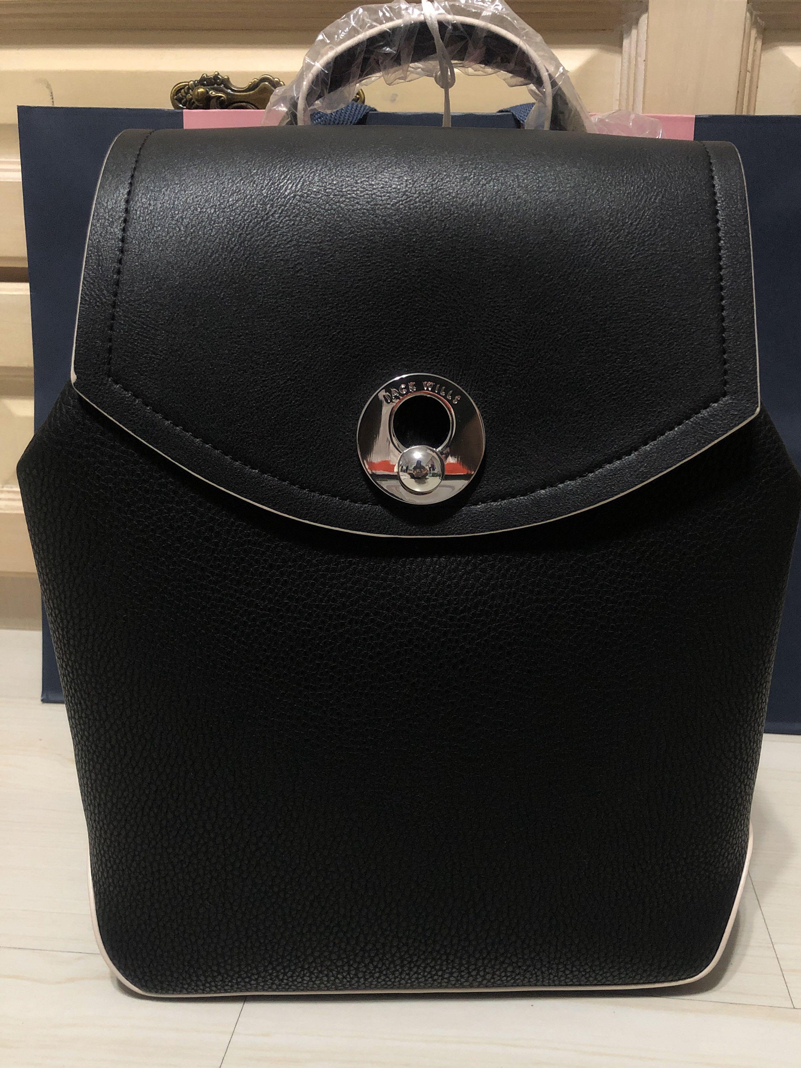 Jack wills black backpack clearance