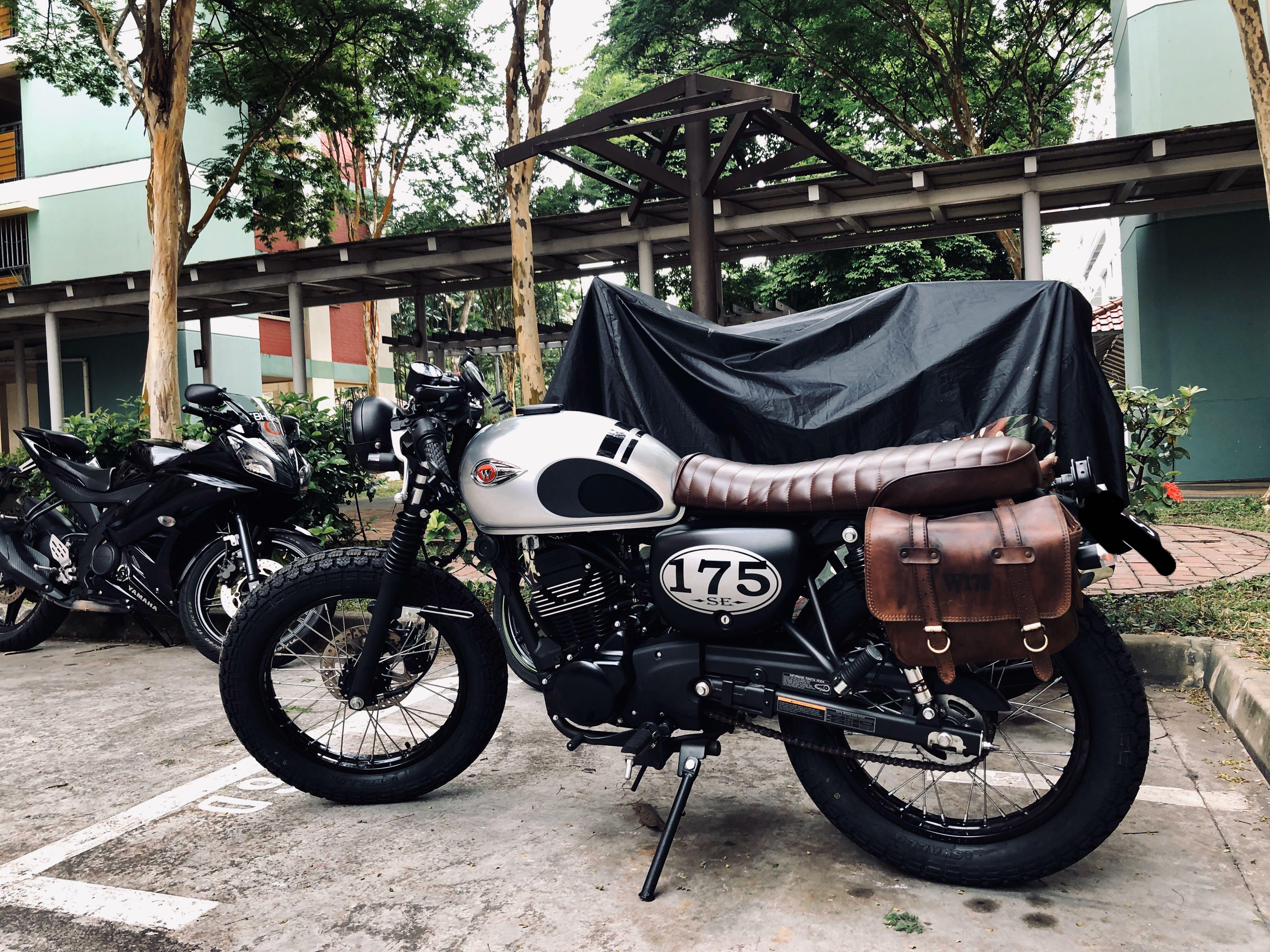 side bag kawasaki w175