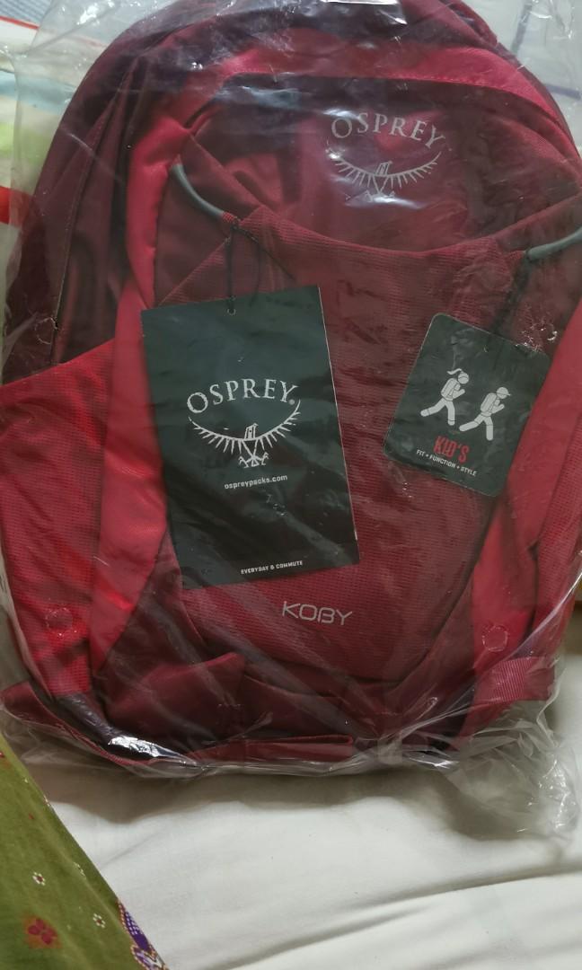 Koby Racing Red Kid s backpack Luxury Bags Wallets on Carousell