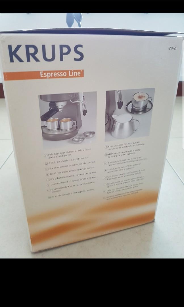 Krups Vivo Espresso Machine, TV & Home Appliances, Kitchen Appliances