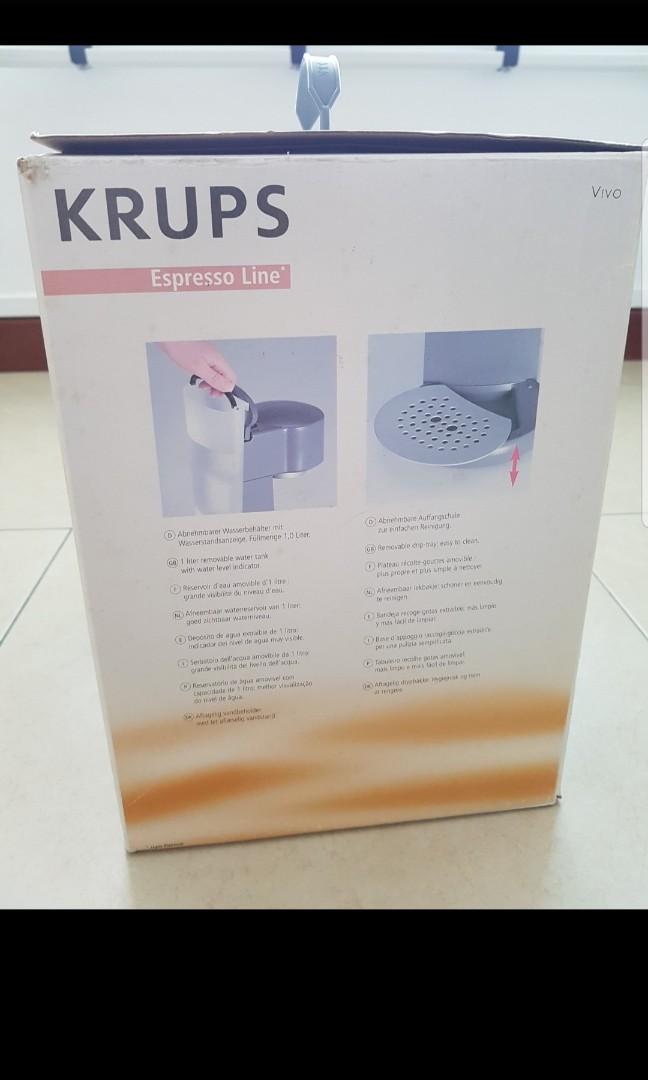 Krups Vivo Espresso Machine, TV & Home Appliances, Kitchen Appliances