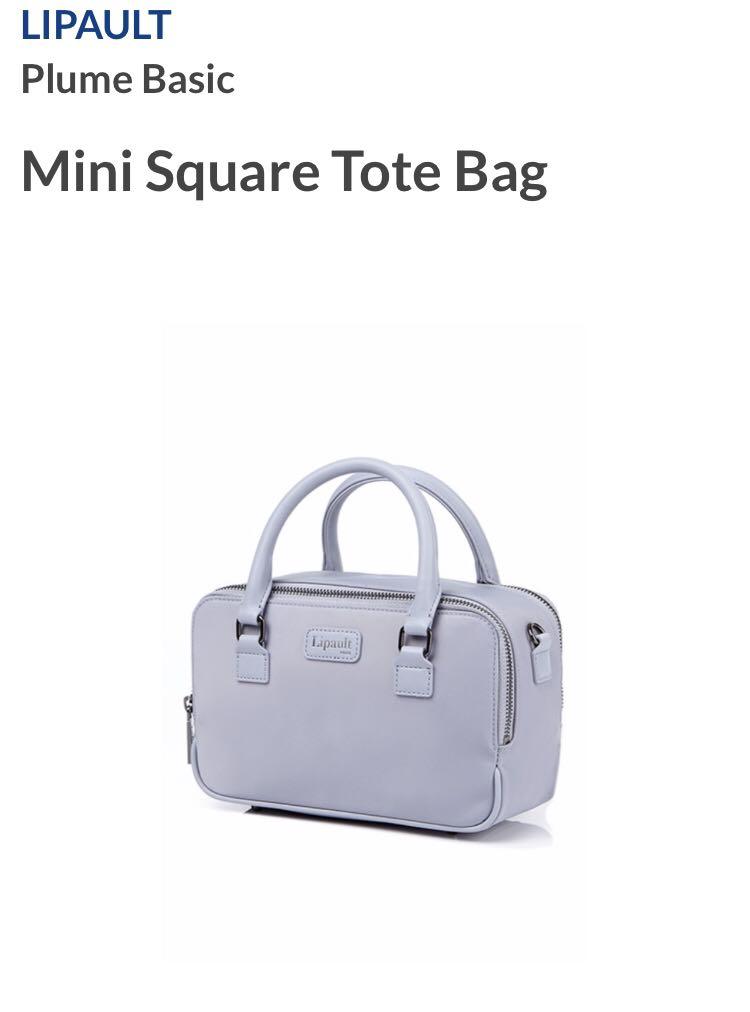 Lipault mini square tote bag BNWT Women s Fashion Bags Wallets