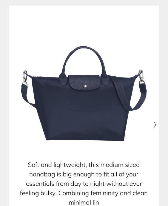 Longchamp Le Pliage Neo Women s Fashion Bags Wallets Purses Pouches on Carousell