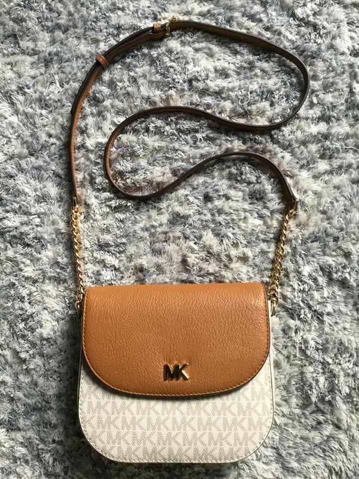 MK Half Dome Signature Crossbody