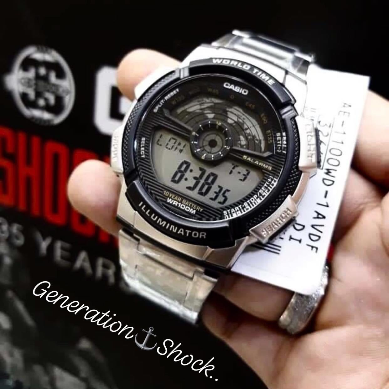 Casio aviator hot sale