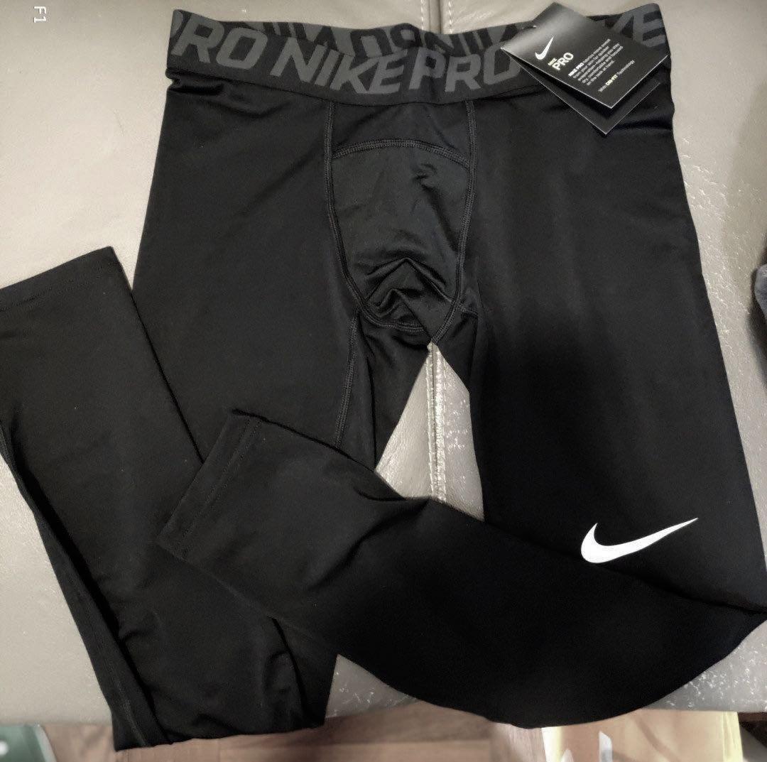 Nike pro 緊身長褲hk.carousell.com dri-fit compression tights, 男裝, 運動服裝-  Carousell