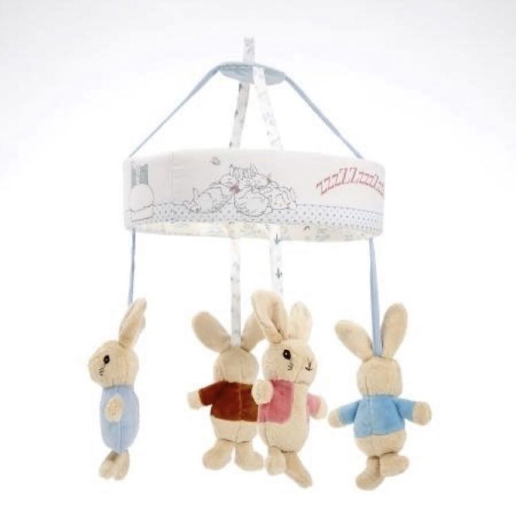 Peter Rabbit Musical Cot Mobile by Beatrix Potter 