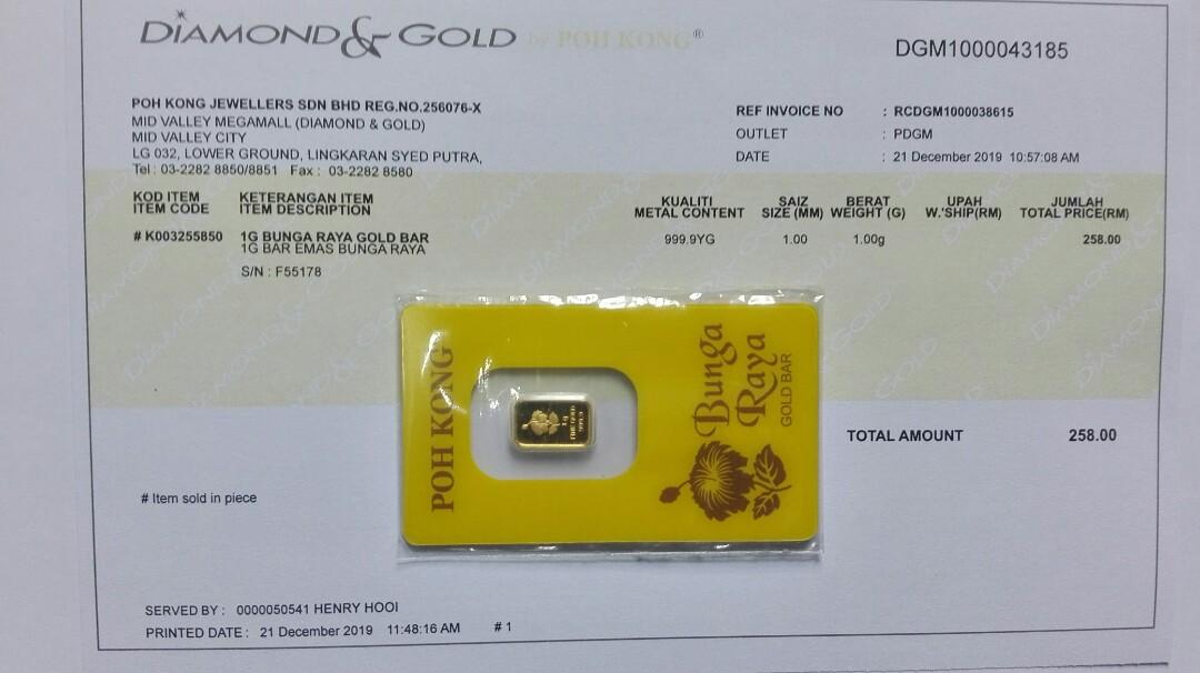 Sell gold to poh kong hotsell