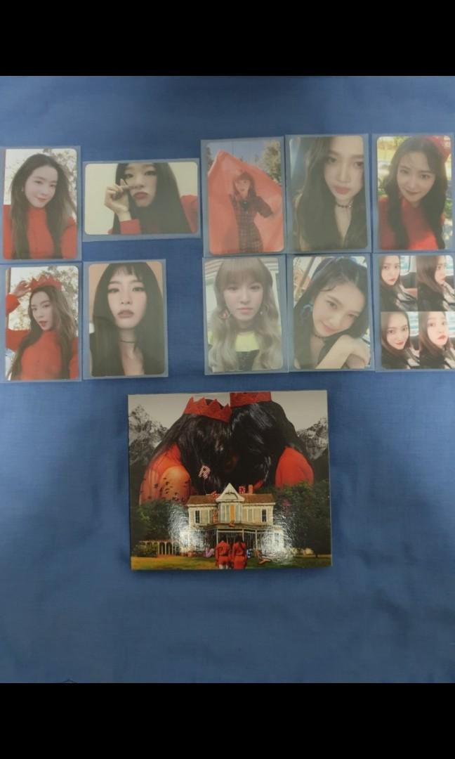 Red Velvet Joy 2nd Album Peek A Boo Official Photocard Original Photo Card Kpop 
