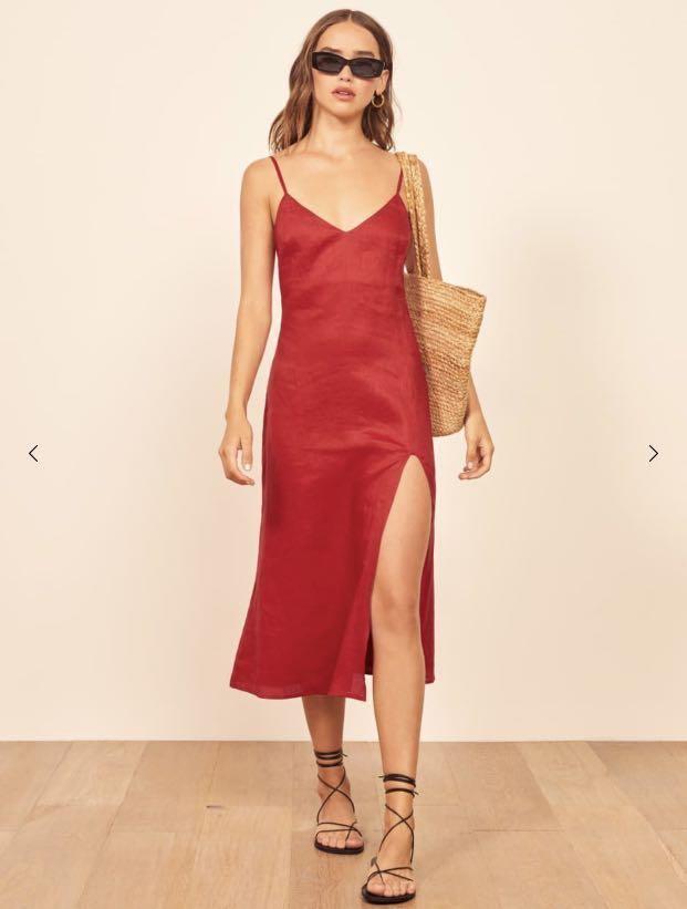 Reformation brianna dress store