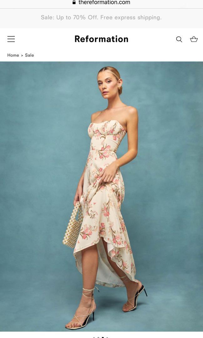 Reformation riesling dress clearance