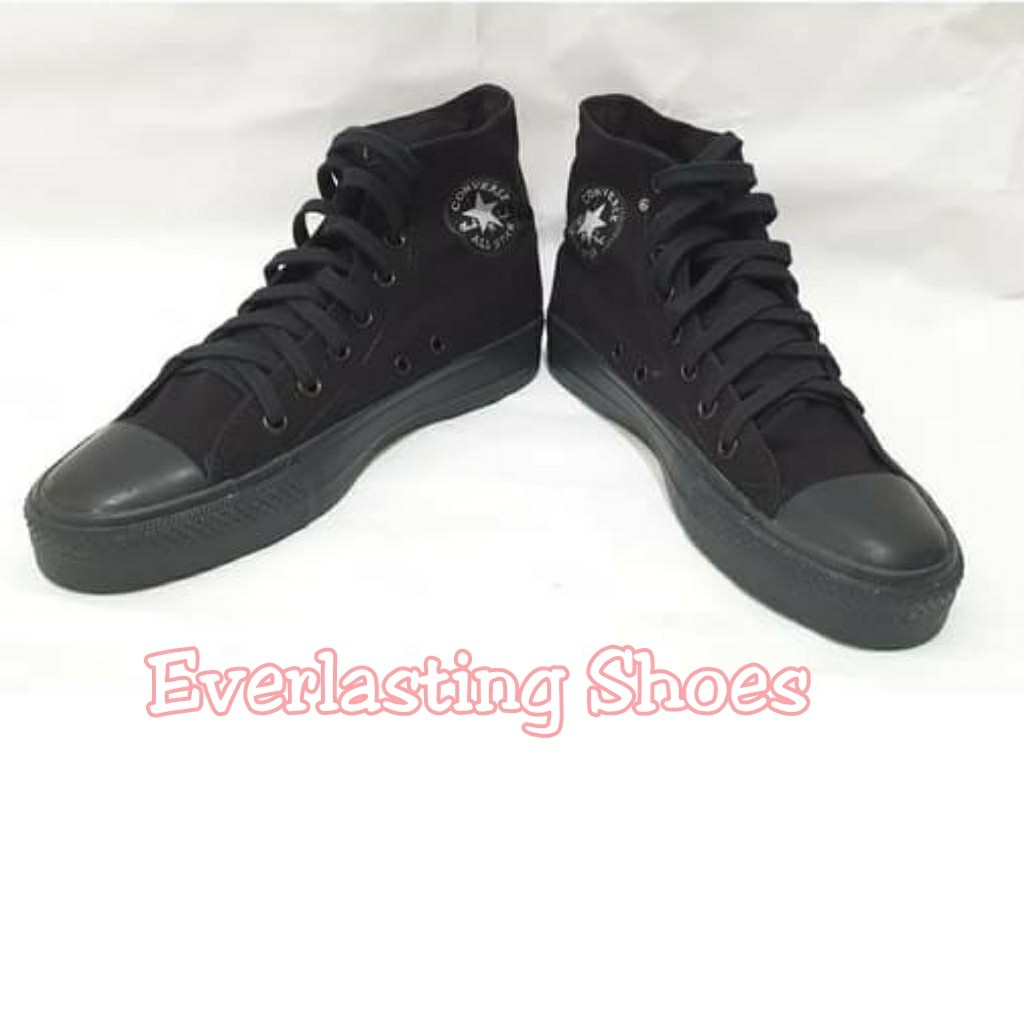Sepatu converse original full black discount