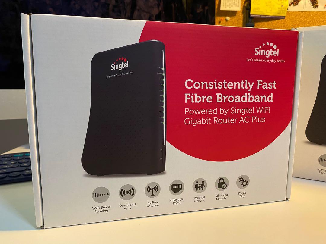 Singtel WiFi Gigabit Router AC Plus, Computers & Tech, Parts