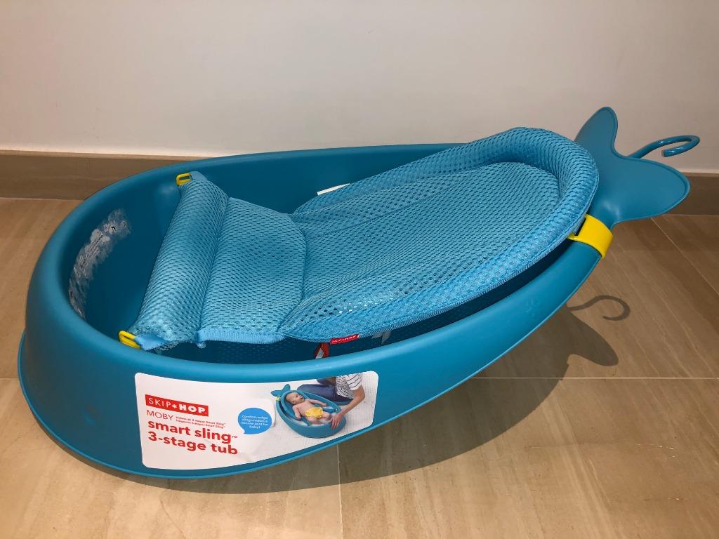 moby smart sling tub