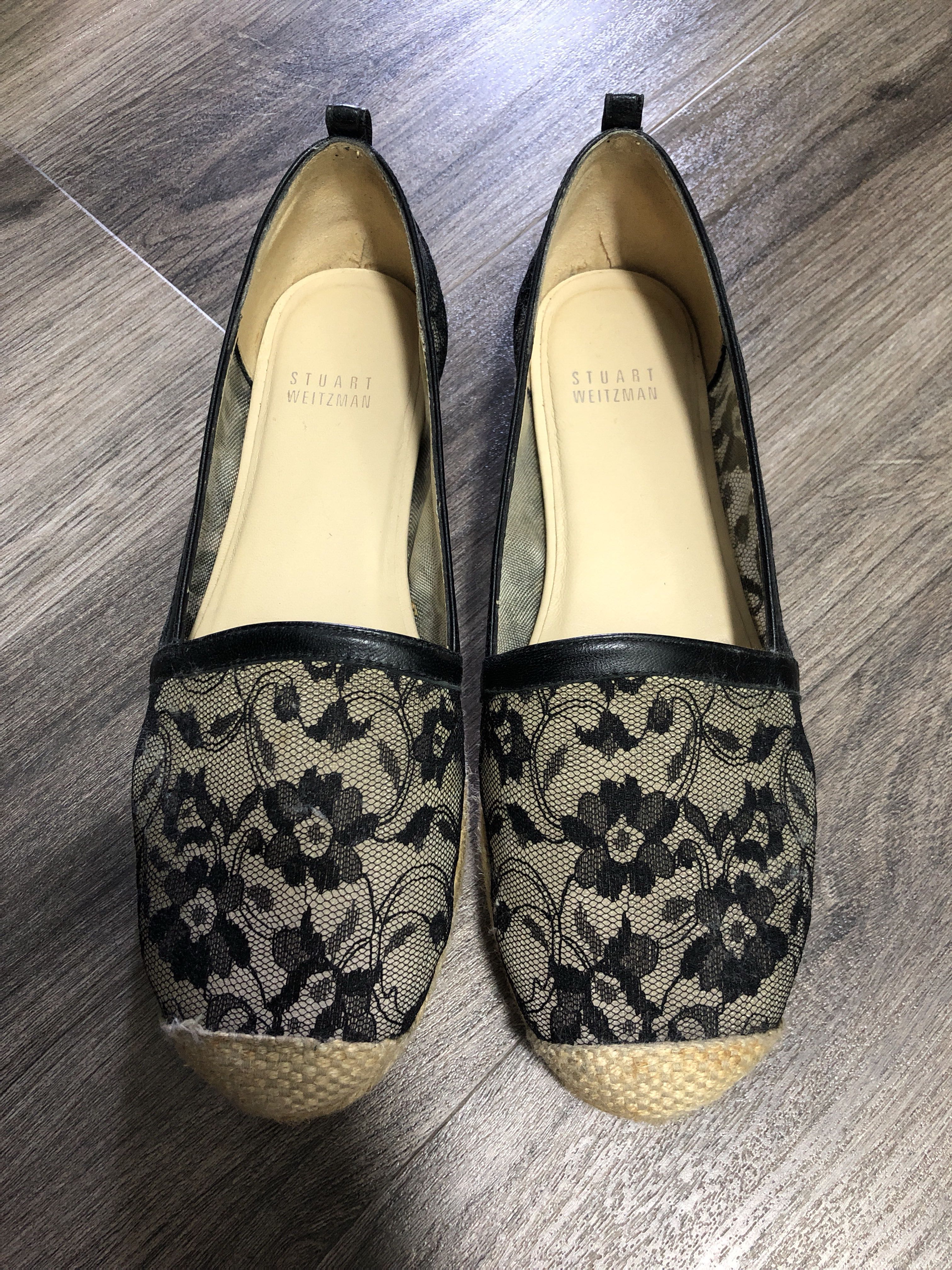 Stuart weitzman shop espadrille flats